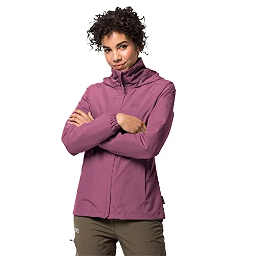 Jack Wolfskin Stormy Point jacka damjacka Violett kvarts S 4060477913513