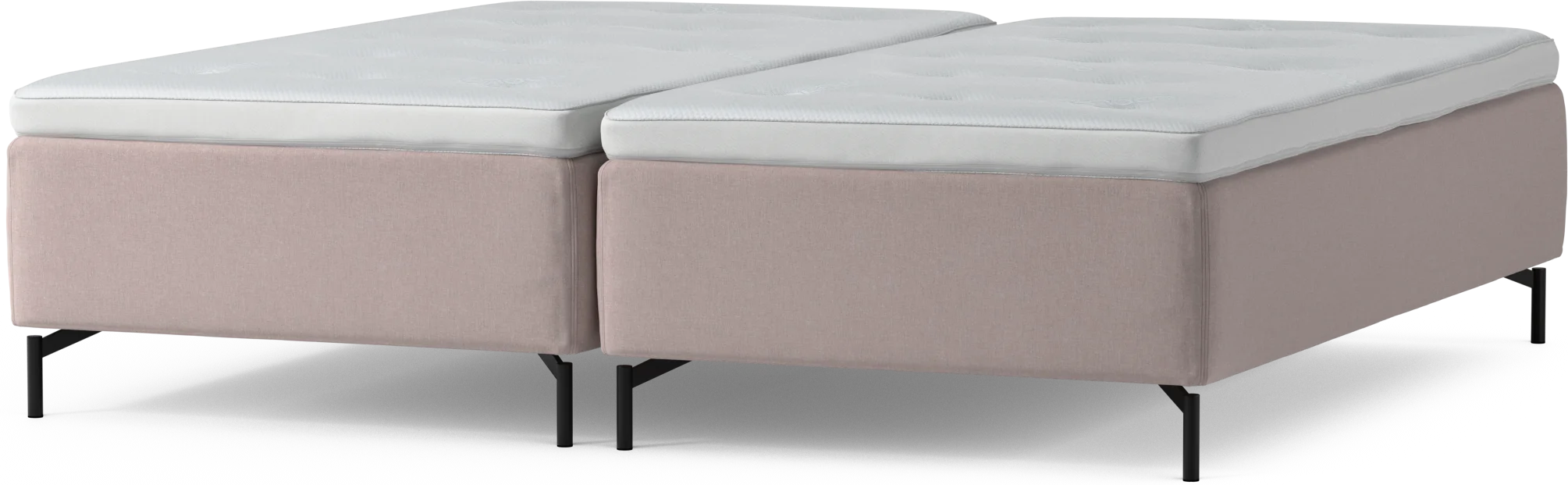 Delux Dream Ramsäng, dubbelsäng med bäddmadrass och sängben 3KMyp