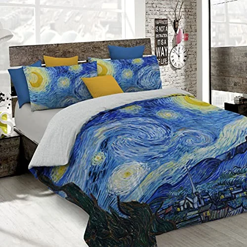 Sogni d'Autore påslakanset med Matrimoniale (250 x 200 cm + 2/52 82 cm) Sd09 8058575008350