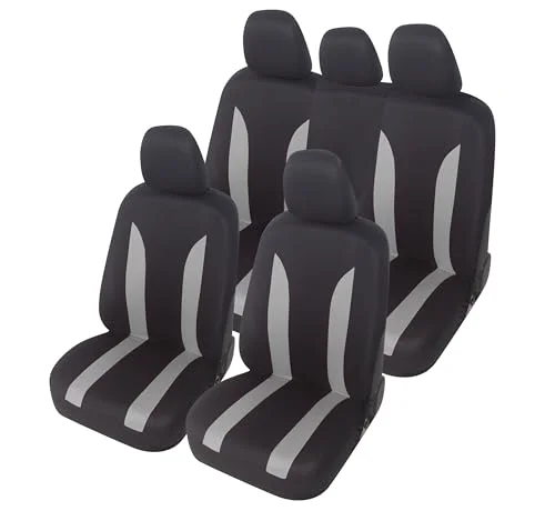 Auto Accessori Lupex Universella bilsätesskydd LS09 Grå Set fram och bak Polyester No Suv 8053614299867
