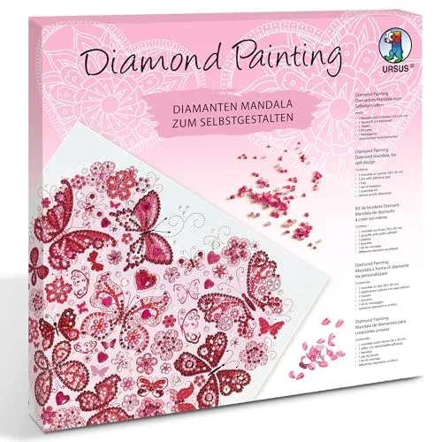 Ursus Diamantmålning, flerfärgad, en storlek 4008525253617