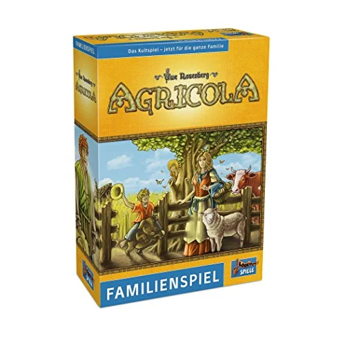 Lookout Spiele, Agricola, Familjespel, brädspel, 1 4 spelare Åldrar 8+ 45 minuter 4260402310855