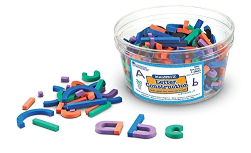Learning Resources Magnetisk Brev och Siffror Konstruktion Aktivitet Uppsättning 765023085518