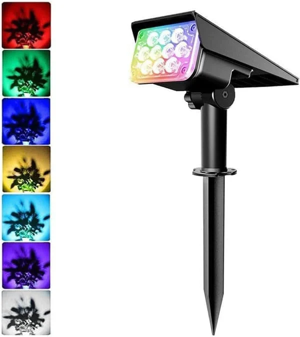 1-pack Solar RGB Färgskiftande Marklampa – IP65 Vattentät Utomhus Spikljus för Trädgård, Gångväg & Landskapsdekoration (Ho) Fy-b1fb-SG02253 1-pack Solar RGB Färgskiftande Marklampa – IP65 Vattentät Utomhus Spikljus för Trädgård, Gångväg & Landskapsdekoration (Ho) Fy-b1fb-SG02253