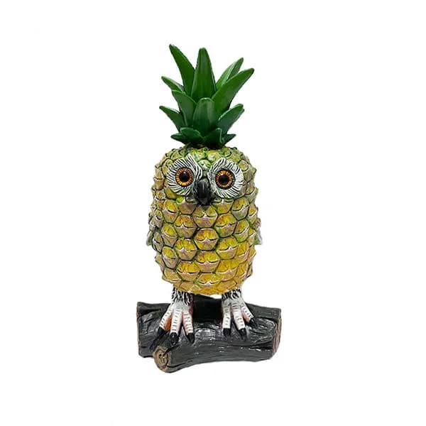 1 st. Ananasuggla i resin, trädgårdsdekoration, gungande FR004572XLL