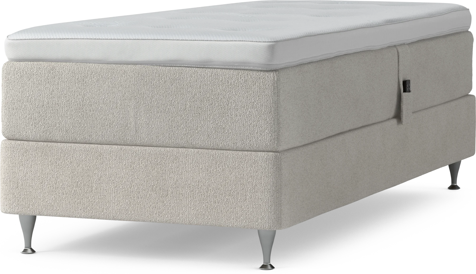Delux Dream Ställbar säng, enkelsäng med bäddmadrass och sängben FA6X2