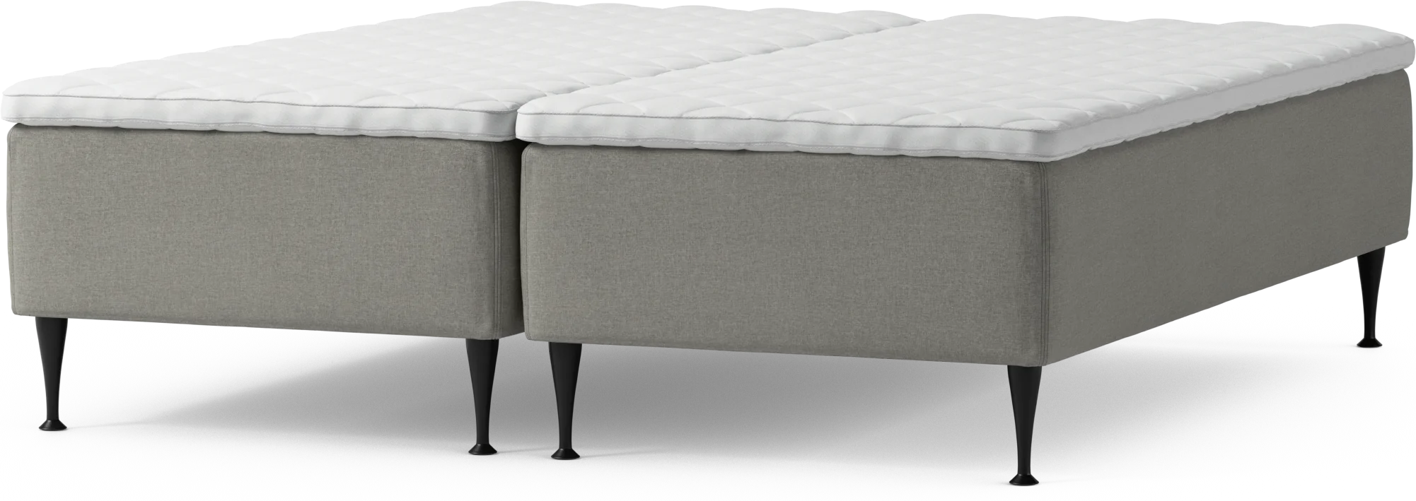 Delux Dream Ramsäng, dubbelsäng med bäddmadrass och sängben xrg9v