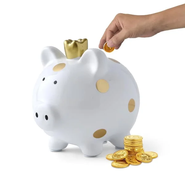 1 pc. Crown Piggy Bank, Small Piggy Bank, Glazed Porcelain Craft/Easy Access, Piggy Bank Coin Bank Money Sa F5260523FY632 1 pc. Crown Piggy Bank, Small Piggy Bank, Glazed Porcelain Craft/Easy Access, Piggy Bank Coin Bank Money Sa F5260523FY632
