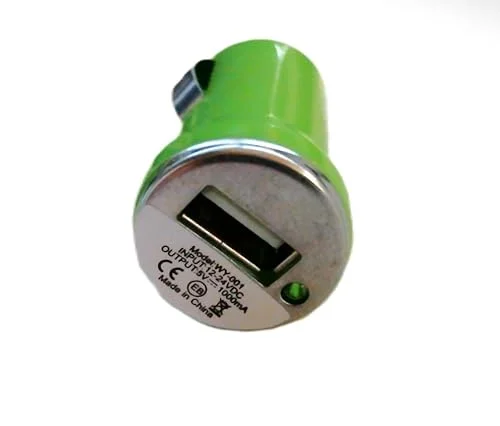 PARENCE USB Billaddare, 2 Port Quick Charge 3.0 Billaddare Kompatibel med iPhone, iPad Samsung Galaxy S10/S9/S8, Huawei, (Grön) 3701127510669