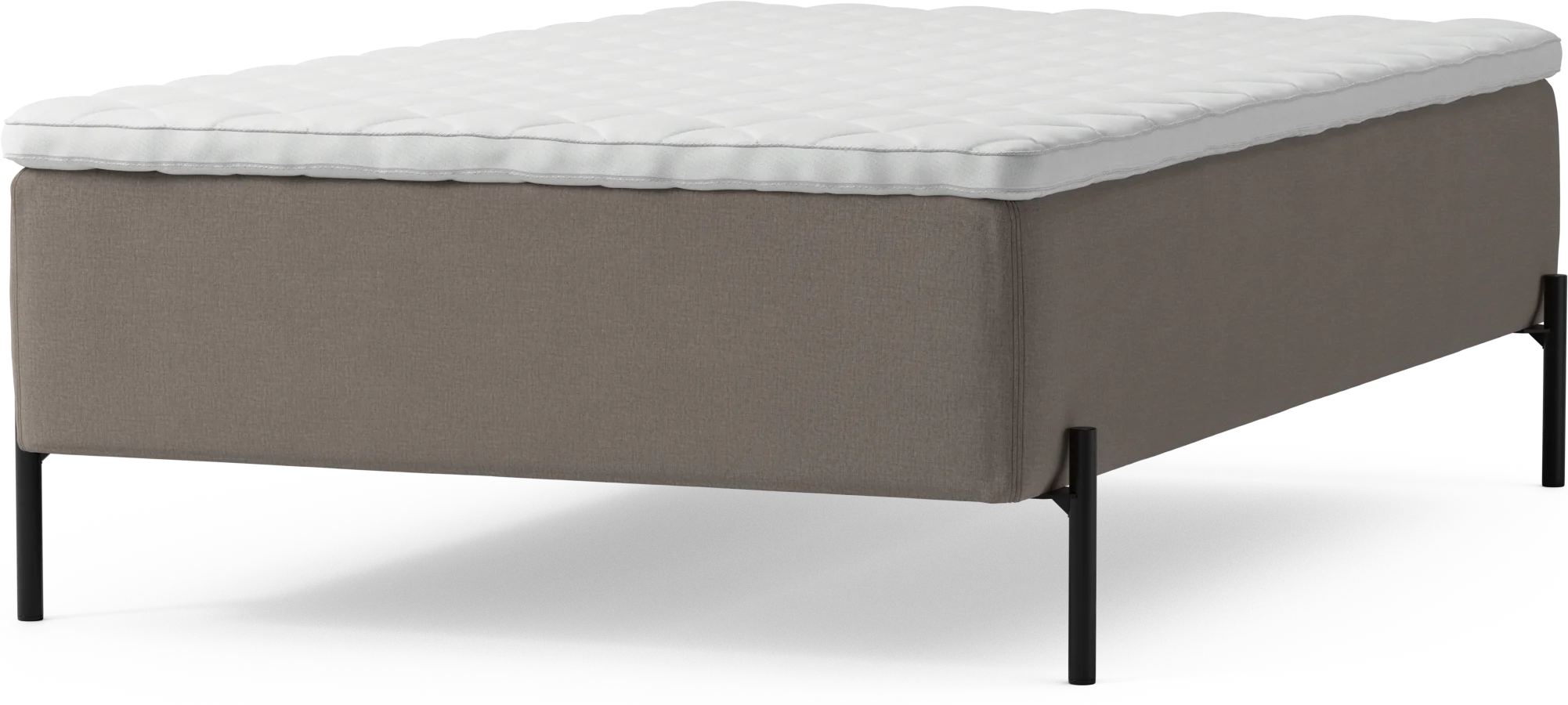 Delux Dream Ramsäng, enkelsäng med bäddmadrass och sängben 2UT8t
