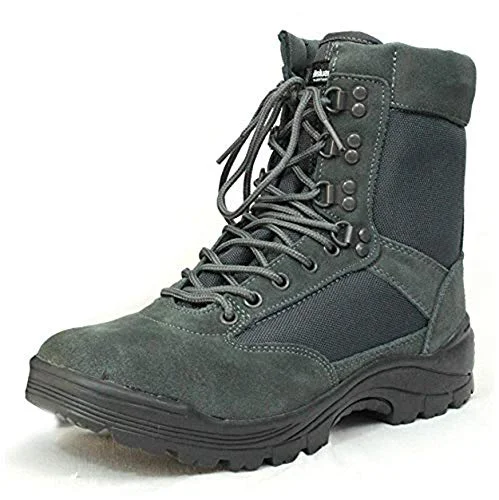 Mil Tec Tactical Boot M.ykk dragkedja, stövlar för män, Urban Grey, 47 EU 4046872383946