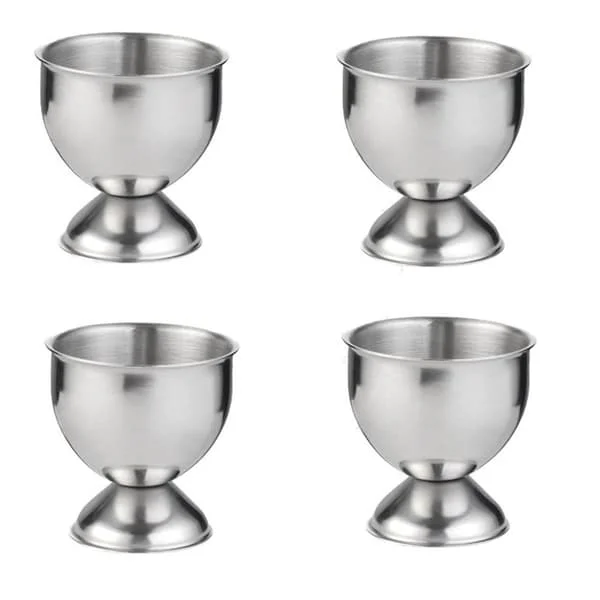 1/4 st Rostfritt Stål Köksredskap Äggkopp Hållare Bordskopp Köksverktyg UK silver s00001807L-111 1/4 st Rostfritt Stål Köksredskap Äggkopp Hållare Bordskopp Köksverktyg UK silver s00001807L-111