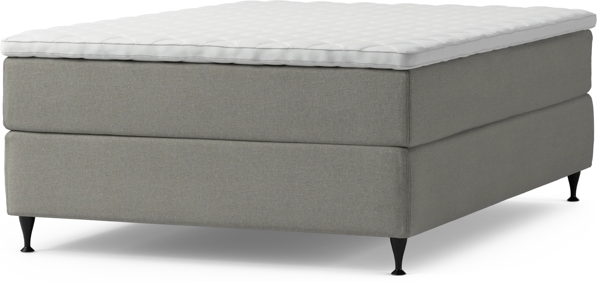 Delux Dream Kontinentalsäng, enkelsäng 140 cm med bäddmadrass och sängben jWRbQ