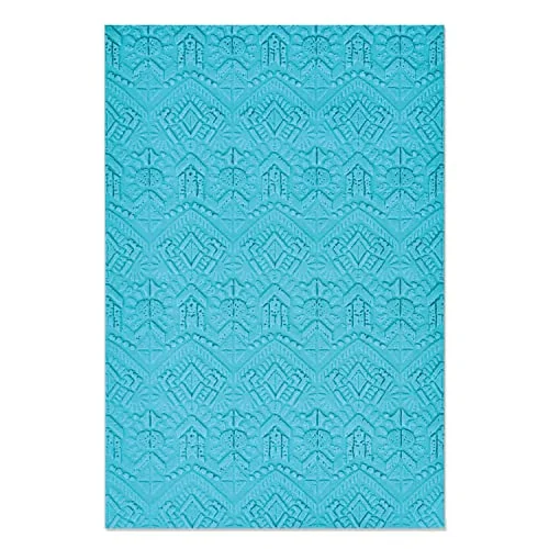 Sizzix 3 D Textured Impressions Prägling av mappmarkering, 665358 630454273776