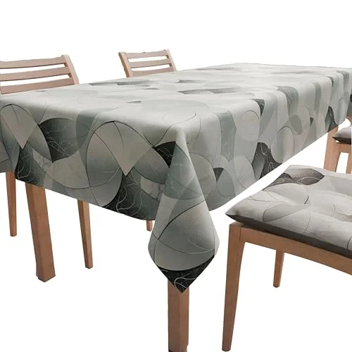 PETTI Artigiani Italiani Bordsduk, Köksduk Av Bomull Hjärta Ritning Röd X24 Platser (140x450cm) 100% Tillverkad i Italien 5056411136901