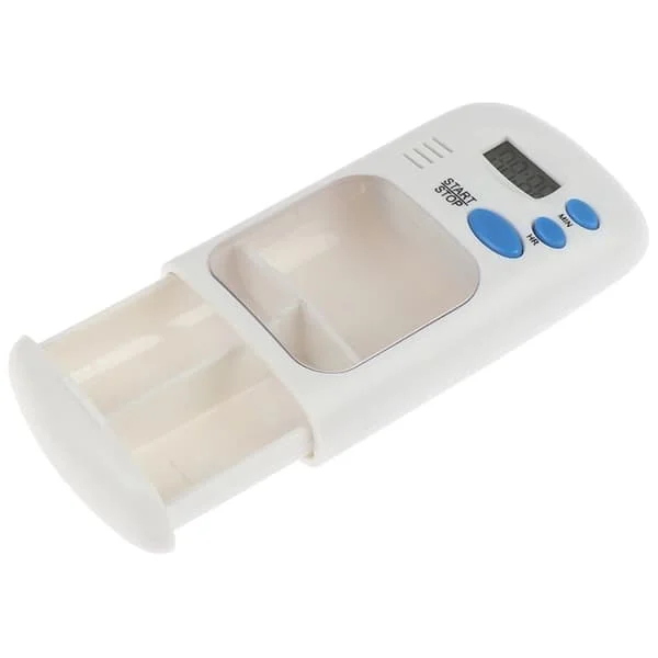 1 st Bärbar 2/4 Fack Smart Elektronisk Timer Pillerfodral Alarm Timer Pillerpåminnelse Förvaringslåda för Utomhusresor ANMOMO10354 1 st Bärbar 2/4 Fack Smart Elektronisk Timer Pillerfodral Alarm Timer Pillerpåminnelse Förvaringslåda för Utomhusresor ANMOMO10354