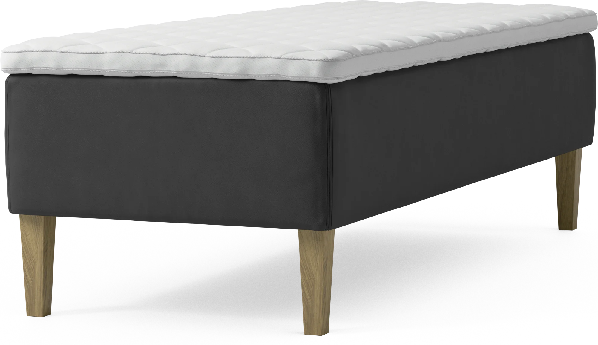 Delux Dream Ramsäng, enkelsäng med bäddmadrass och sängben nA1x4
