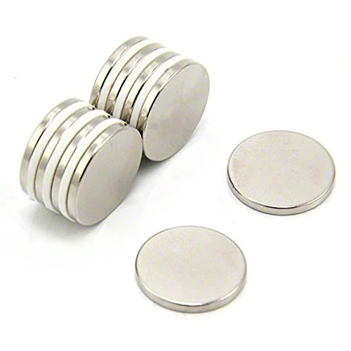 Magnet Expert® 19 mm diameter x 2 tjock N42 neodymiummagnet 2,3 kg drag (paket med 200) 5055641221692