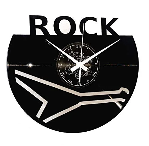 Instant Karma Clocks Vinyl väggklocka skiva musik rock gitarr bas presentidé för musiker 8050030250274