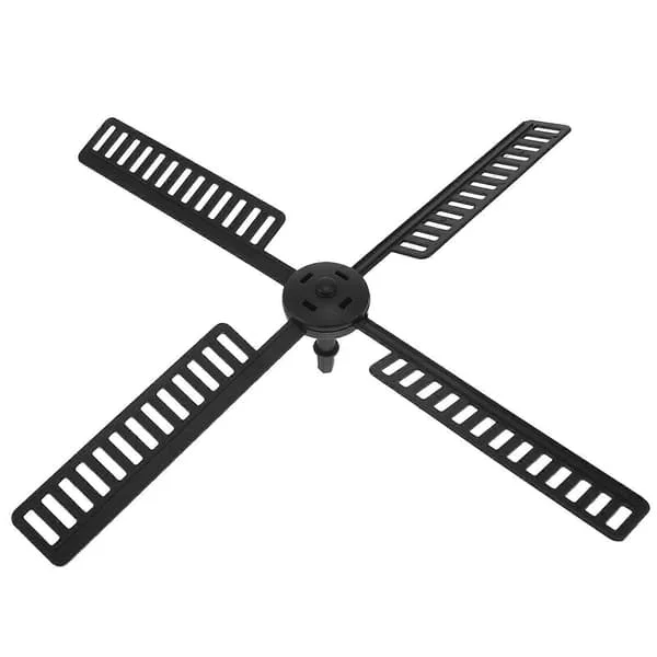 1 Set Windmill Accessories Garden Wind Turbine Blades Plastic Windmill Blades Wind Turbine Part JJ26-06120236