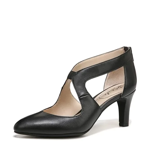 LifeStride Giovanna 2 Pump, Svart slät, 42 EU, 41 EU 736702460483