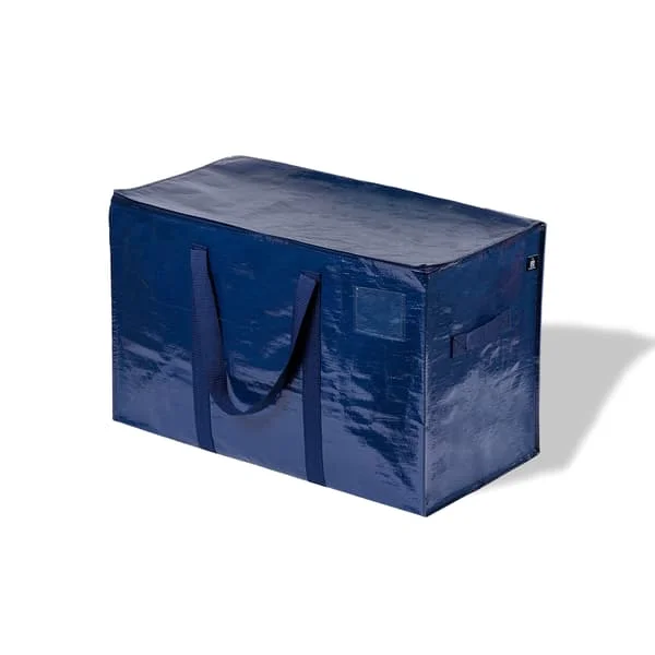 1-pack extra stor väska, dragkedja, kraftig förvaringsväska, alternativ till kartongförvaring, klädförvaringsväska, resväskor, etikettficka ZS-JJ-0803010855