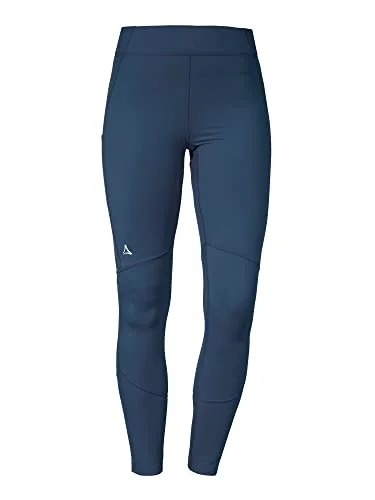 Schöffel Vandringsleggings för kvinnor med integrerad mobiltelefonficka, sportleggings elastiskt midjeband och 4 vägs stretch tight Imada L 4061636920908 Schöffel Vandringsleggings för kvinnor med integrerad mobiltelefonficka, sportleggings elastiskt midjeband och 4 vägs stretch tight Imada L 4061636920908
