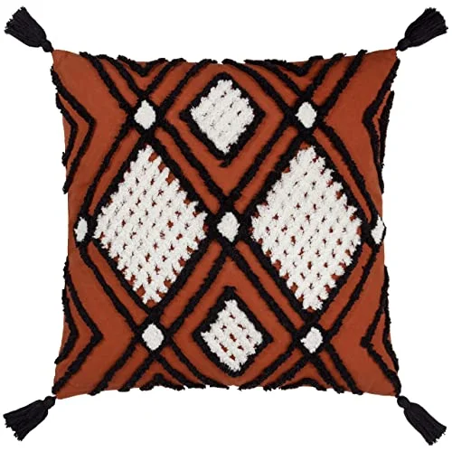 Ugn Aquene kuddfodral, tegel/svart, 50 x cm 5025532739292