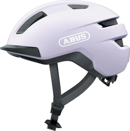 ABUS PURL-Y cykelhjälm - lämplig för elcyklar och S-pedelecs snygg NTA-säkerhetshjälm vuxna tonåringar lavendel (Light Lavender), storlek L 4003318943362