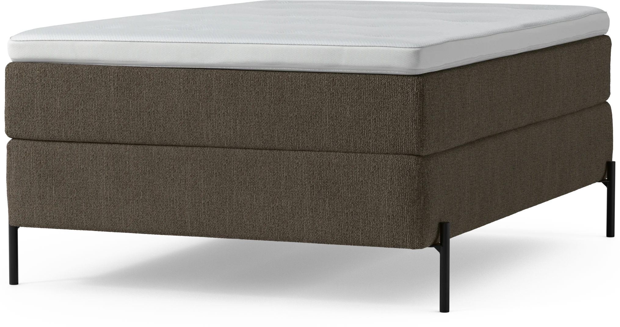 Delux Dream Kontinentalsäng, enkelsäng 140 cm med bäddmadrass och sängben k4Qfs