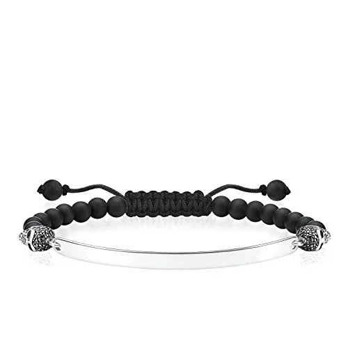 Thomas Sabo Herren Schildarmband 925 Sterlingsilber LBA0135 810 11 L24v 4051245315790