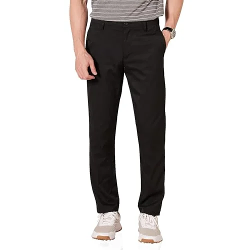 Amazon Essentials mäns Slim Fit Stretch Golf byxa, Svart, 33W x 32L 195111835594