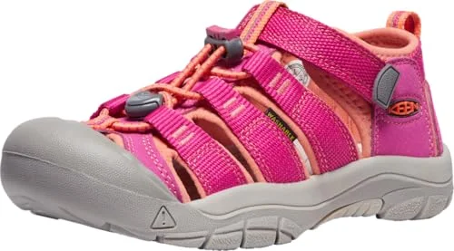 KEEN Newport H2 unisex barn Sandal, Deep Very Berry fusion Coral, 23 EU 191190342800