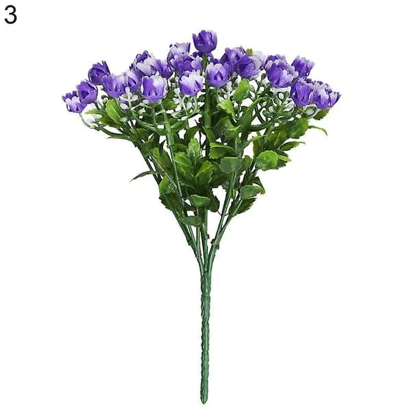 1 Bukett Realistiska Konstgjorda Blommor Dekorativa Miljövänliga Iögonfallande Diy Konstgjorda Blommor För Trädgård(3) ETOQ-90045 1 Bukett Realistiska Konstgjorda Blommor Dekorativa Miljövänliga Iögonfallande Diy Konstgjorda Blommor För Trädgård(3) ETOQ-90045