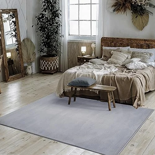 Mia's Mattor Nova Mysig Pälsmatta - Lämplig för golvvärme - Öko-Tex Certifierad - 140 x 200 cm 4065656046969