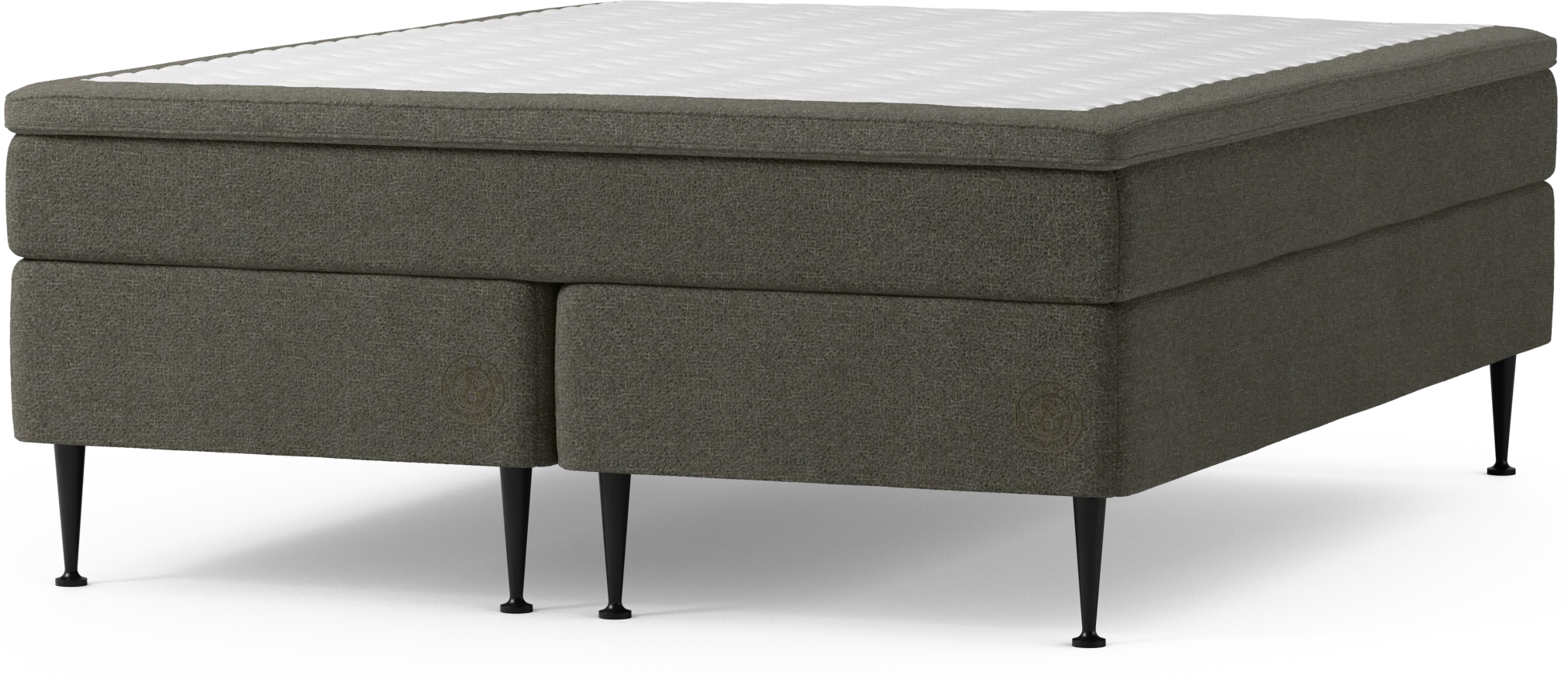 Asperö Comfort Kontinentalsäng, dubbelsäng med bäddmadrass Comfort och sängben 6bQKV