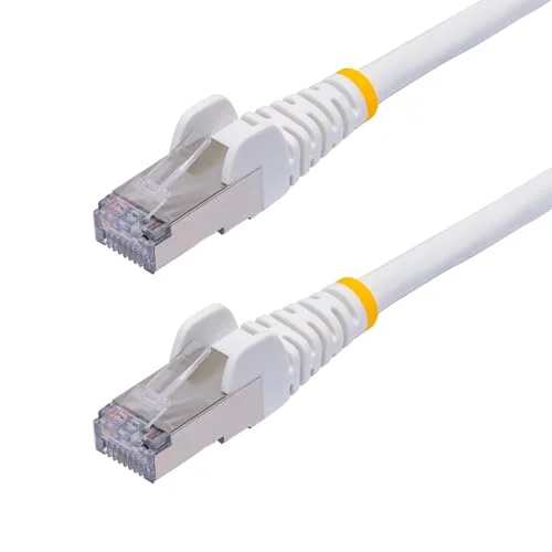 StarTech.com 1 m vit CAT8 Ethernet kabel, snagless RJ45, 25G/40G, 2000MHz, 100W PoE++, S/FTP, 26AWG ren koppar, LSZH 65030898638