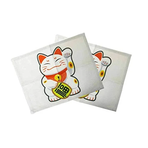 lachineuse Japansk bordsunderlägg duo modell Maneki Neko lyckoamulett 3700512431305