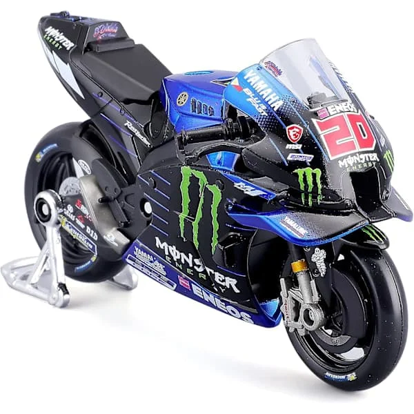 1/18 MOTO GP RACING – Yamaha Factory #20 Fabio Quartararo – NY FA 2022 – Miniatyrbil för barn – Skalareproduktion Fy11-CJY-LYH07552 1/18 MOTO GP RACING – Yamaha Factory #20 Fabio Quartararo – NY FA 2022 – Miniatyrbil för barn – Skalareproduktion Fy11-CJY-LYH07552