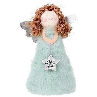 1 st Angel Julgrans Topp Figur Julgranspynt Fest Favorit HZL04-104365
