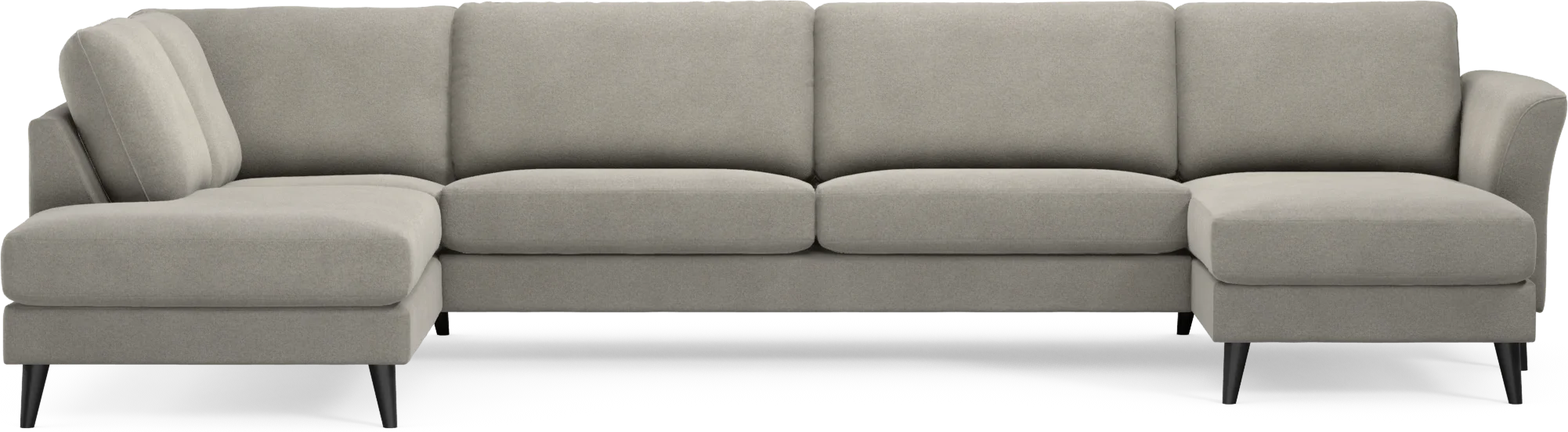 Bridge 3-sits soffa med divan vänster och schäslong höger V17Fl