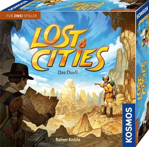 Lost Cities Fesselnde Expedition Für Zwei: 2 Spieler ab 10 Jahren 4002051694135