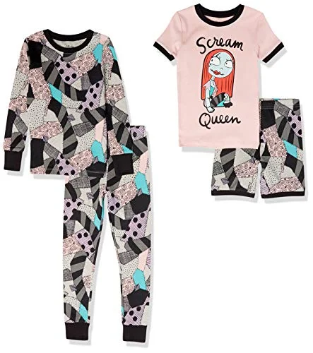 Amazon Essentials Disney Marvel Star Wars Pyjamasset för småbarn (tidigare fläckig zebra), Nightmare Scream Queen, 2T 195111424811