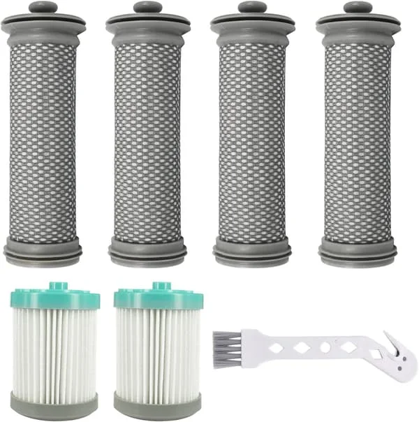1-pack förfilter och 2-pack efterfilter, kompatibel med A10/A11 och Pure ONE S11/S12/X sladdlösa dammsugare COYD1-3992-1 1-pack förfilter och 2-pack efterfilter, kompatibel med A10/A11 och Pure ONE S11/S12/X sladdlösa dammsugare COYD1-3992-1
