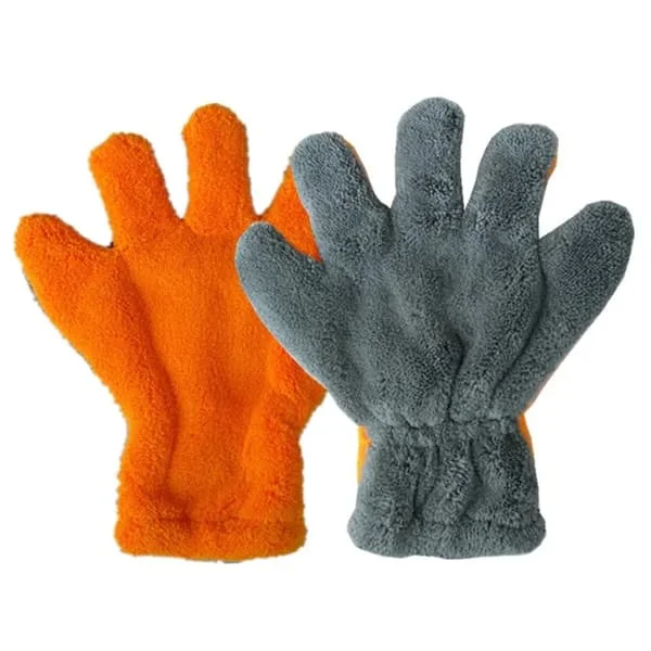 1 par nya poleringsdukar, plysch, superfin fiber tvätt GLI0070075 1 par nya poleringsdukar, plysch, superfin fiber tvätt GLI0070075