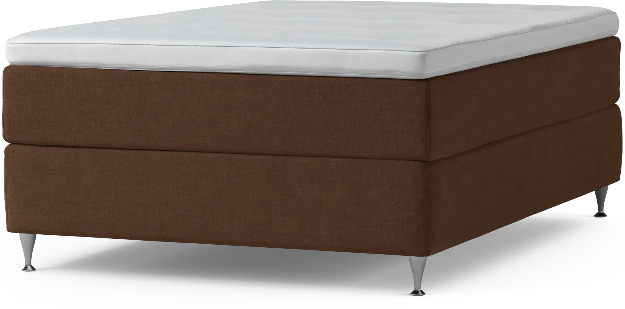 Delux Dream Kontinentalsäng, enkelsäng 140 cm med bäddmadrass och sängben Gh0Gg