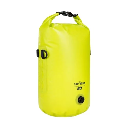 Tatonka WP Stuffbag Valve 15 l unisex väska för vuxna, kalk, l, enkel nylon 4013236393613