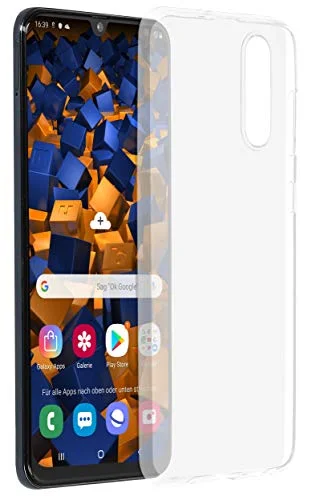 mumbi skal kompatibel med Samsung Galaxy A50 mobiltelefon fodral tunt, transparent 4251657906566