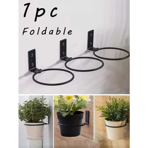 1 set hopfällbar vägghängande planteringsställ, väggplanteringshållare 4 tum/6 tum/8 tum Svart 5 tum Black 5in YG128-02868-1 1 set hopfällbar vägghängande planteringsställ, väggplanteringshållare 4 tum/6 tum/8 tum Svart 5 tum Black 5in YG128-02868-1
