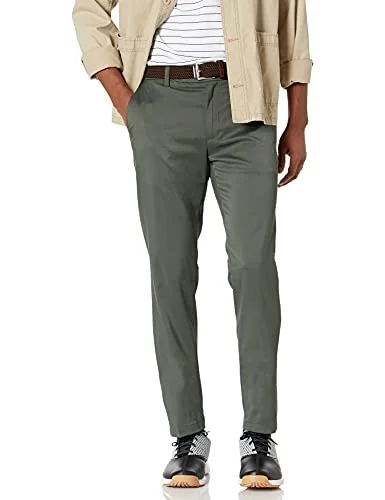 Amazon Essentials mäns Slim Fit Stretch Golf byxa, oliv, 30 W x 28 L 195111837956